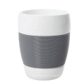 Custom made ceramic mug silicone rubber sleeve